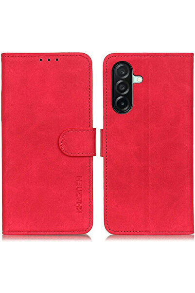 Other Khazneh Ρετρό Θήκη Πορτοφόλι Κόκκινο Samsung Galaxy A27 5g