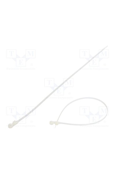 OEM Colier de strângere FIX&FASTEN FIX-M-4.8X380/N, W 4,8mm, naturală, poliam...