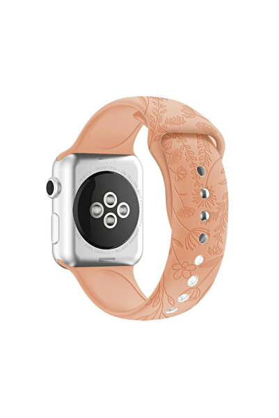 OEM Λουράκι Σιλικόνης Πορτοκαλί (Apple Watch Series 7/8/9/10/SE/Ultra 1/Ultra 2)