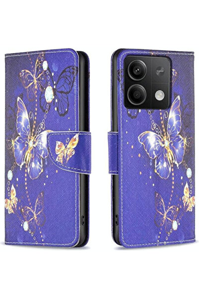 OEM Έγχρωμη Θήκη Σιλικόνης Σχεδίου Μωβ για Redmi Note 13 5G