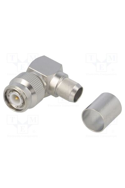 OEM Conector TNC TELEGÄRTNER J01010A0065, mufă, tată, în unghi 90°, 50Ω, lipi...
