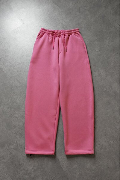 Crupt Studio Pantaloni de trening pentru bărbați Pink Balloon Fit Stopper