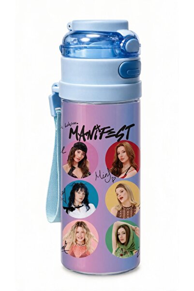 MANİFEST Toz Pembe Collection Tritan Matara Suluk