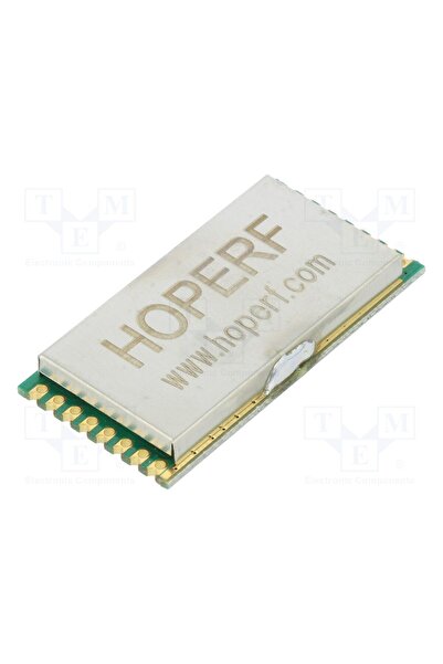 OEM Modul transceiver HOPE MICROELECTRONICS RFM95PW-868S2, RF, FSK, GFSK, GMS...