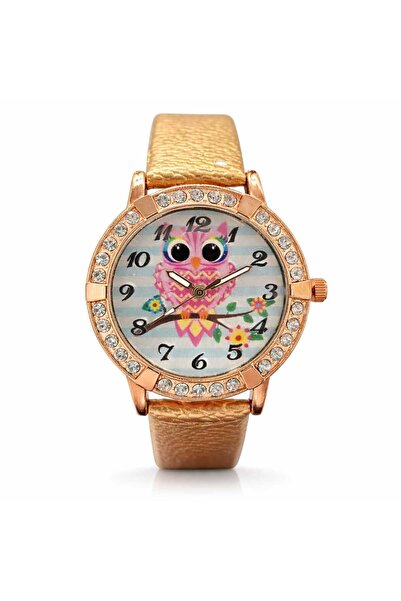 Generic Brand Ceas de damă Francesca di Geneva FF74 – auriu, curea aurie, Quartz