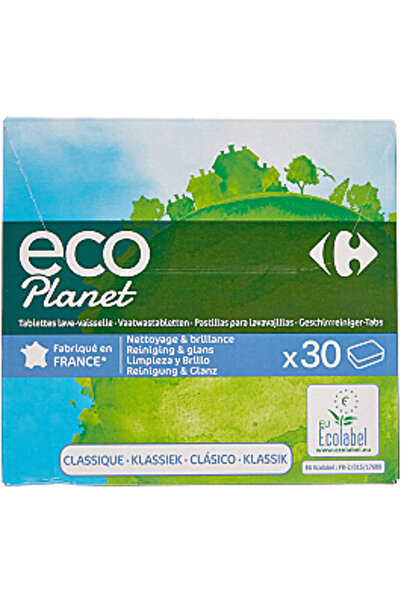 Carrefour Tablete pentru mașina de spălat vase Planet x 30