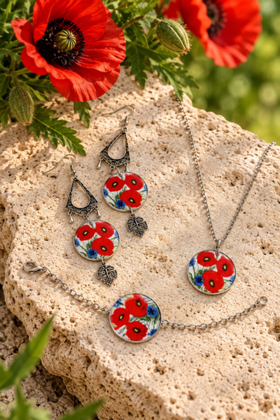 OEM Σετ Κοσμημάτων Poppy 01985