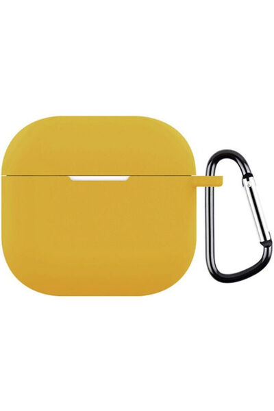 sscase Κίτρινη Θήκη Σιλικόνης για Apple AirPods 4