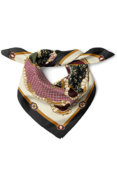 nehir eşarp Ethnic Motifs Patterned Scarf Bandana 50X50 cm