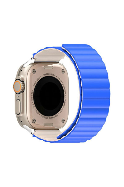 Dux Ducis Λουράκι Σιλικόνης Μπλε (Apple Watch Series 7/8/9/10/SE/Ultra 1/Ultr...