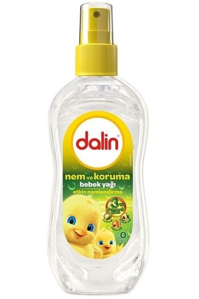 Dalin Bebek Yağı 200ML Sprey Nem ve Koruma