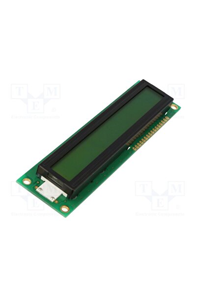 OEM Afişaj LCD DISPLAY ELEKTRONIK DEM16103SYH-LY, alfanumerice, STN Positive,...
