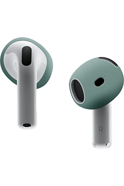 OEM Καλύμματα σιλικόνης σε πράσινο χρώμα για Apple AirPods 4