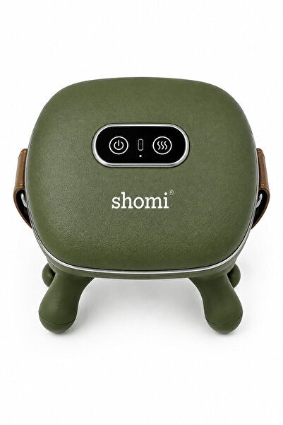shomi MD-2121 Şarjlı Yoğurmalı Boyun Ve Sırt Masaj Aleti - Isıtmalı Kulunç Ve...