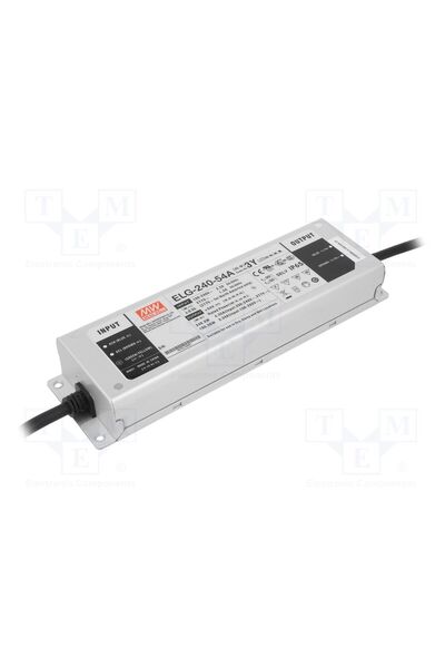 OEM Alimentator pulsatoriu MEAN WELL ELG-240-54A-3Y, LED, 240W, 54VDC, 2,23÷4...