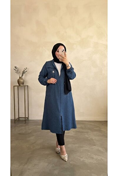 modapark.ist Women's Zippered Linen Wear-And-Go Cap