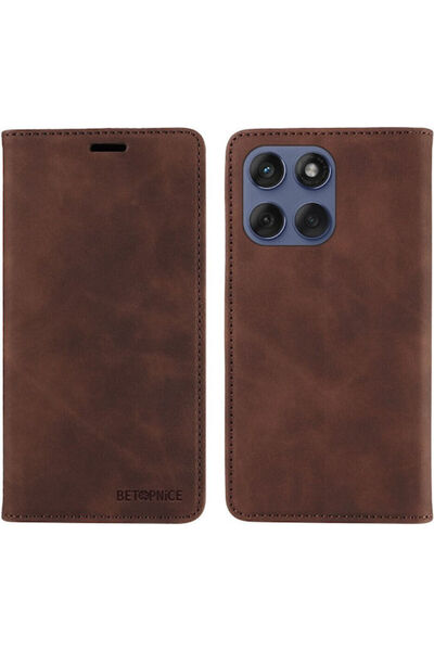OEM Betopnice 003 Book Brown (Motorola Edge 60 Fusion 5G)