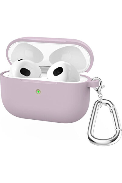 OEM Θήκη σιλικόνης σε μωβ χρώμα για Apple AirPods 3