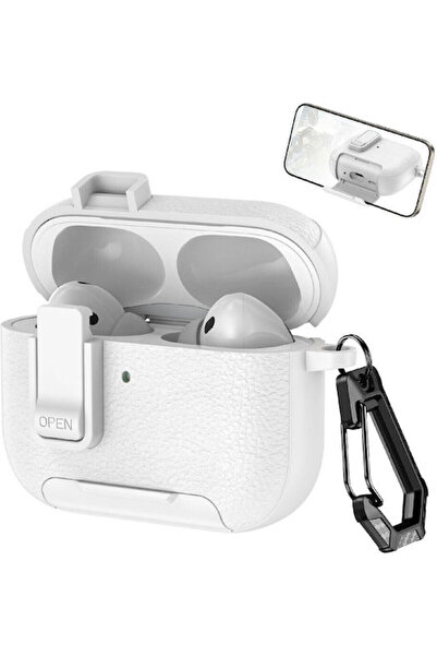OEM Θήκη σιλικόνης σε λευκό χρώμα για Apple AirPods Pro 3