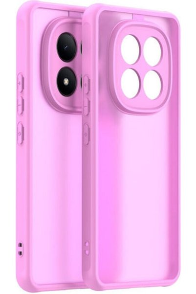OEM Ματ Ημιδιαφανές Πλαστικό Ροζ Πίσω Κάλυμμα (Redmi Note 15 Pro 4G)