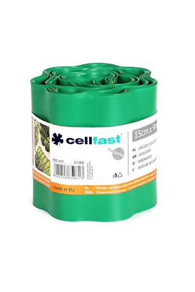 OEM Separator gazon Cell Fast, plastic, verde deschis, 15 cm x 9 m