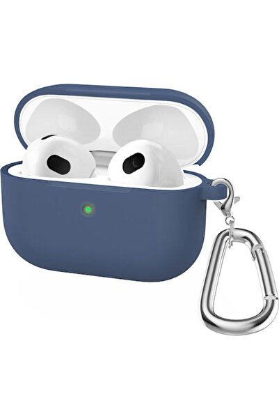 OEM Θήκη σιλικόνης σε μπλε χρώμα για Apple AirPods 3