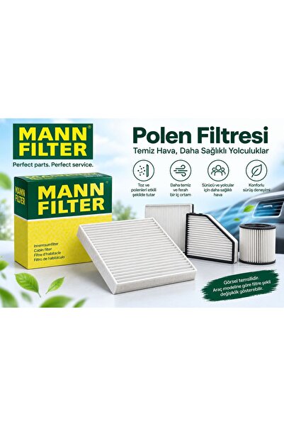 -FILTER Standart Polen Filtresi SEAT Ibiza IV 1.2 TSI 105 HP 2008-2017 Uyumlu