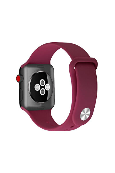 OEM Λουράκι Σιλικόνης Ροζ (Apple Watch: Σειρά 6, 7, 8, 9, SE, Ultra 1, Ultra 2)
