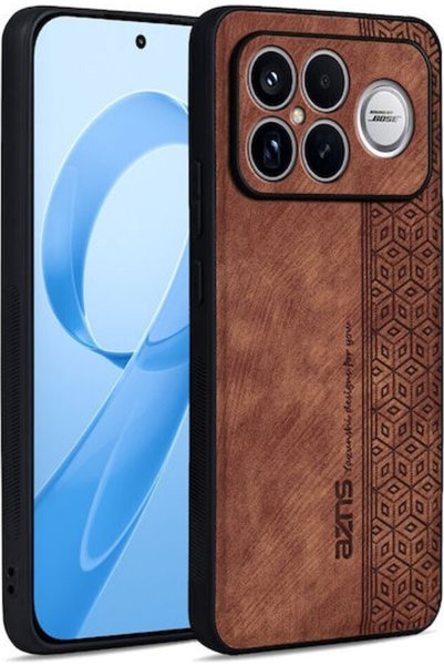 OEM 3D Ανάγλυφη Πλαστική Καφέ Πίσω Θήκη (Poco F8 Ultra)
