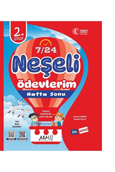 Analiz Yayınları 2.SINIF NEŞELİ HAFTA SONU ÖDEVLERİM