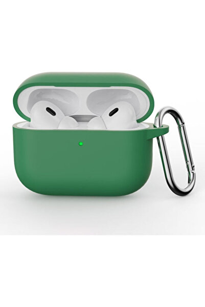 OEM Θήκη σιλικόνης σε πράσινο χρώμα για Apple AirPods Pro 3