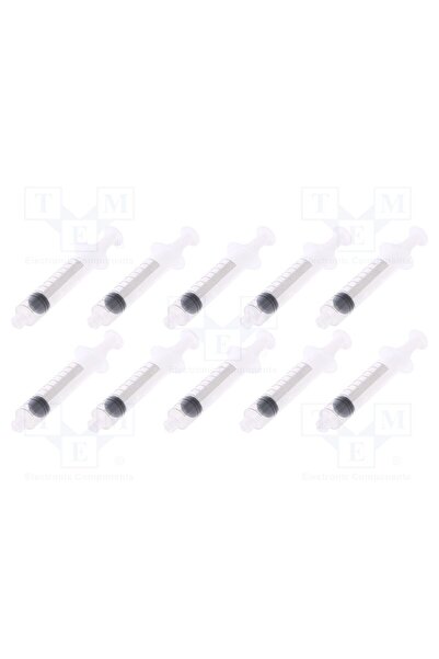 OEM Seringă FISNAR FIS-10CC-10PK, 10ml, transparentă, Luer Lock, polipropilen...