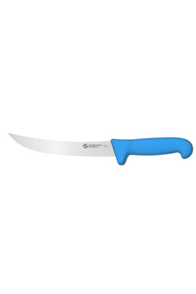 Ambrogio Sanelli ΜΑΧΑΙΡΙ ΣΦΑΓΗΣ ΚΥΡΤΟ ΜΠΛΕ 21CM SANELLI SM12021L