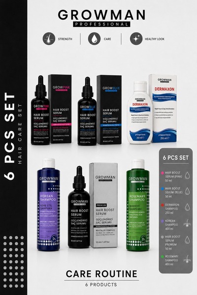 growman Product Set 2 - 6 Pieces