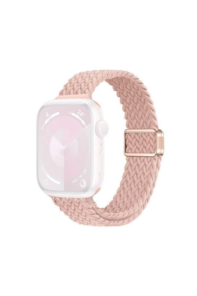 Other Kalebol Υφασμάτινο Λουράκι Ροζ (Apple Watch Series 7/8/9/10/SE/Ultra 1/...