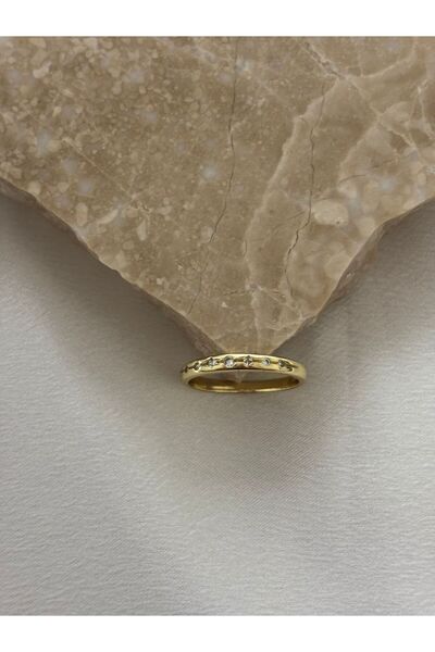 XUPING JEWELRY 14K Kuyumcu Model Minimal Xupıng Çelik Yüzük