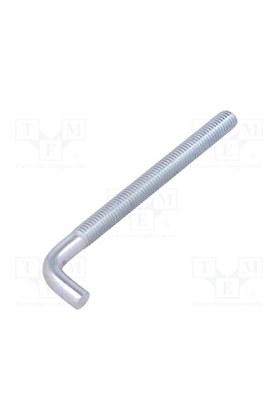 OEM Cârlig DROMET D-HP.8100, M8, drept, oţel, zinc, Lung.filet 78mm, Lung.tot...