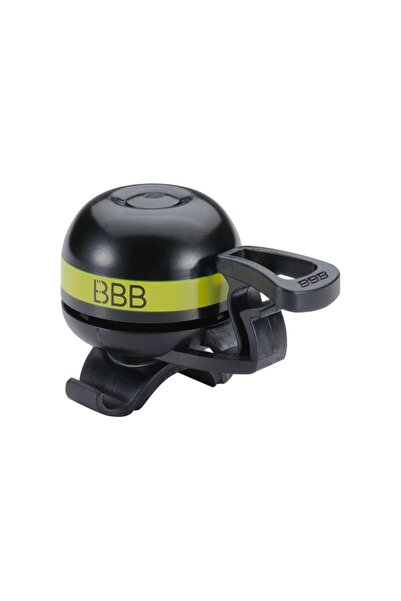 BBB EasyFit Deluxe Bicycle Bell - Black/Yellow