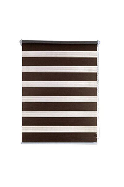 OEM Lariana blind, Duo Clemfix, Polyester, dark brown, day - night, material ...