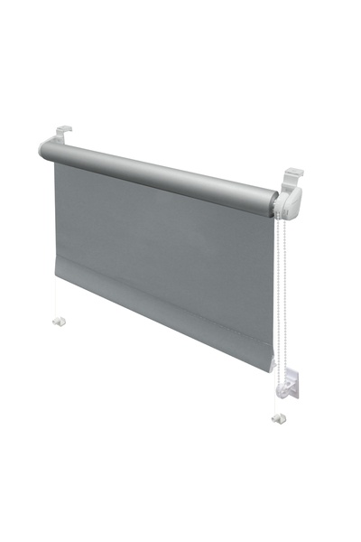 OEM Gardinia Mini Termo roller blind, aluminized fabric, gray 915, opaque, ma...