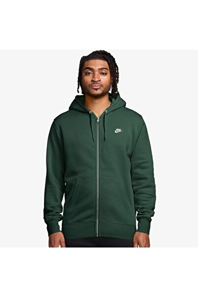 Nike Bluza cu fermoar M NK CLUB BB FZ HOODIE