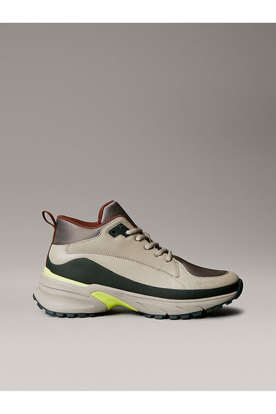 Calvin Klein Erkek Hike Runner Mid Laceup Sneaker
