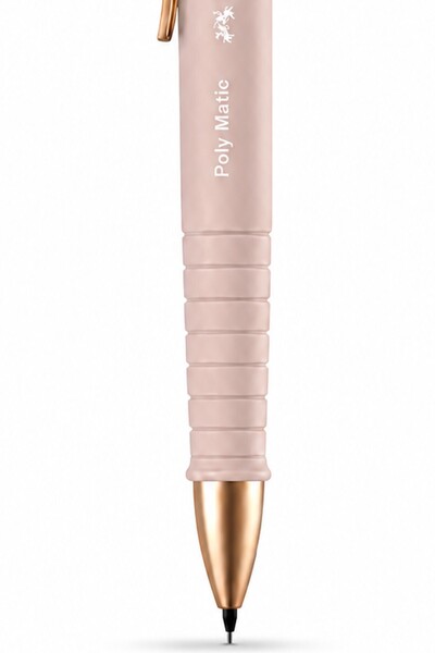 Faber Castell x Dekomus , Orjinal Faber-Castell Poly Matic Gold Versatil Uçlu Kalem 0.7 MM