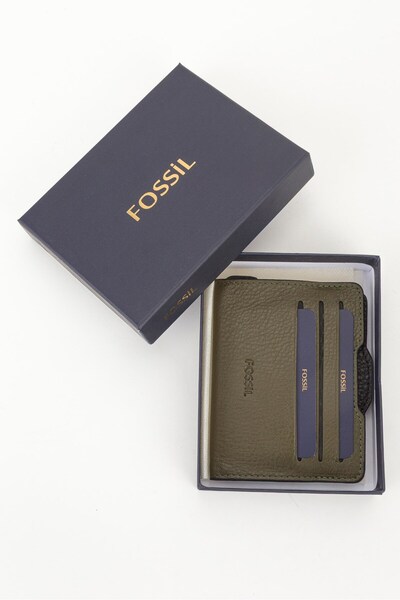 Fossil %100 Hakiki Deri El Portföyü Kartlık