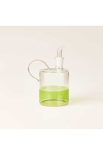 Gauzy Borosilikat Cam Yağlık - Şeffaf / Yeşil - 350 ml
