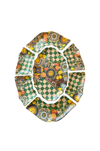 Lucky Art Sanora Melamin 7 Parça Meze Seti