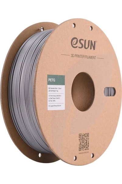 eSun Gümüş Petg Filament 1.75 mm 1000 Gr.