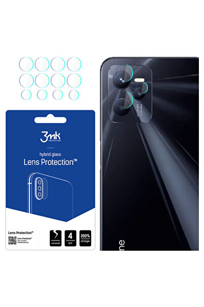 3MK Protecție lentilă pentru Realme C35. Protecția camerei oferă rezistență.