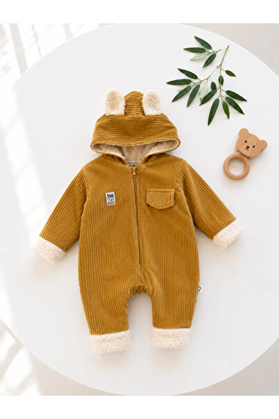 hümabebe Welsoft Lined Outer Velvet Soft Outerwear Jumpsuit (Order One Size L...