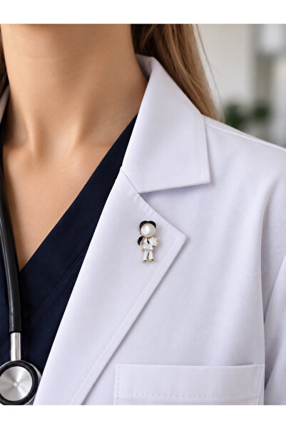 Genel Markalar Doktor Broş Yaka İğnesi